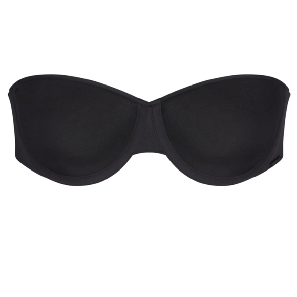 NWT Skims weightless strapless bra in onyx - Picture 2 of 3